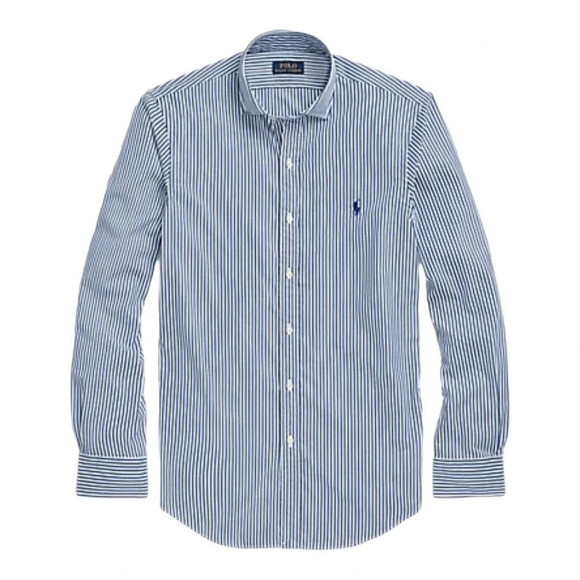 Ralph Lauren Striped Poplin Shirt - Picture 2 of 7